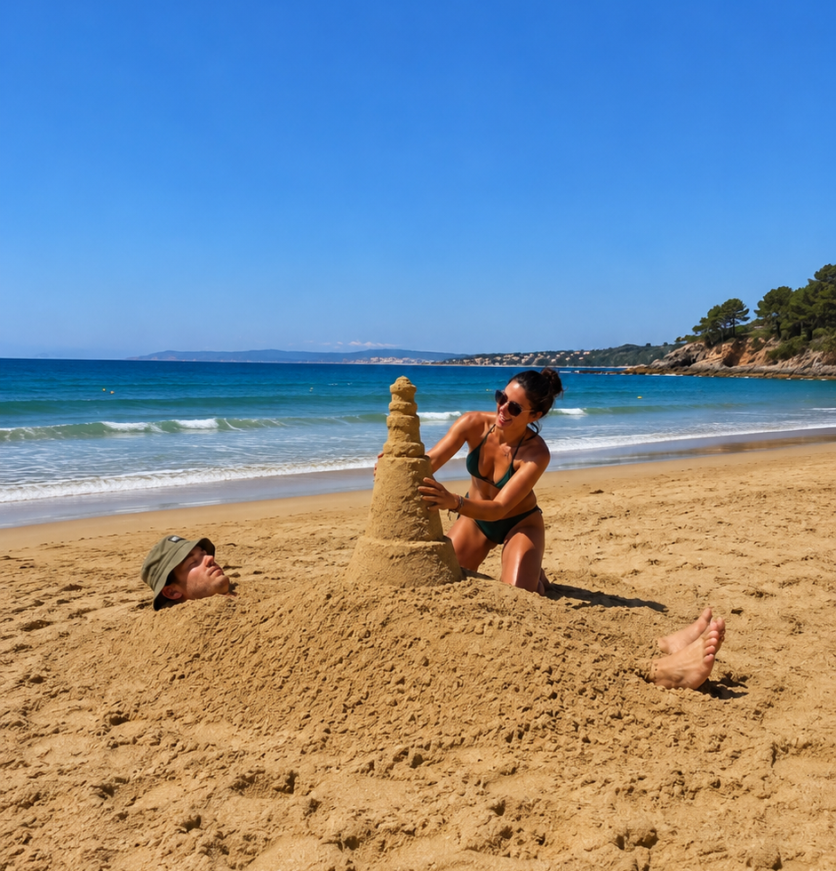 c'est l'amour à la plage