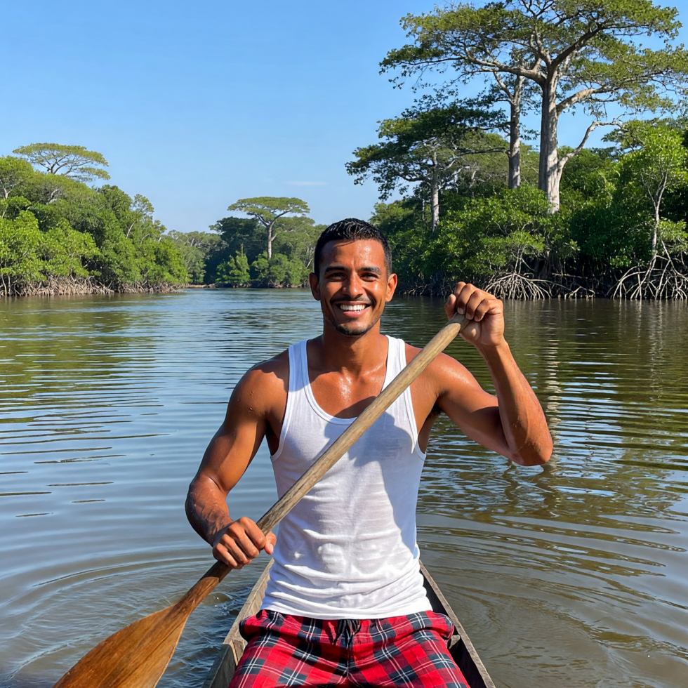 pas gay sur le fleuve